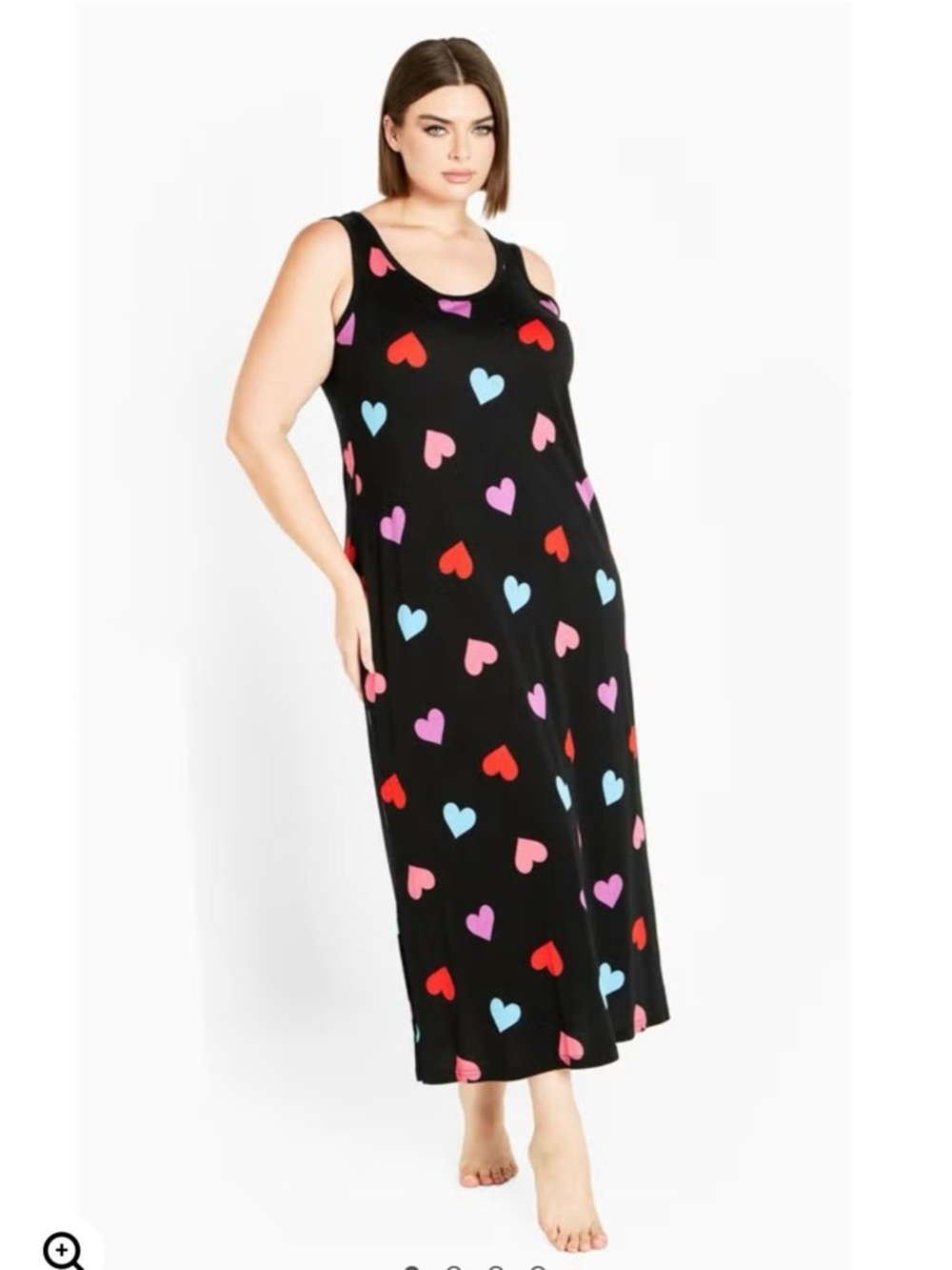 Brand new Avenue Sleep Heart Maxi Dress/Night gown 26/28 plus size